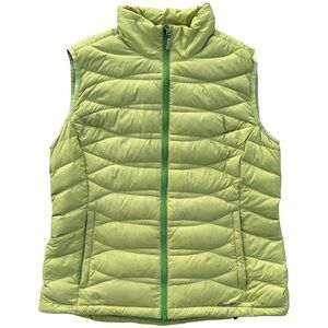 Eddie Bauer Lime Green Puffer Vest